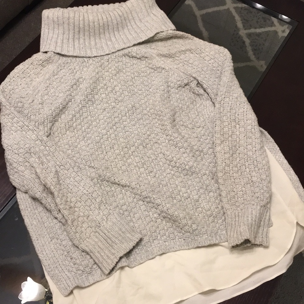 Loft cowl neck sweater